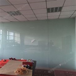 石膏板墙挂玻璃白板 玻璃白板隔断尺寸 常州玻璃白板厂家批发优雅乐
