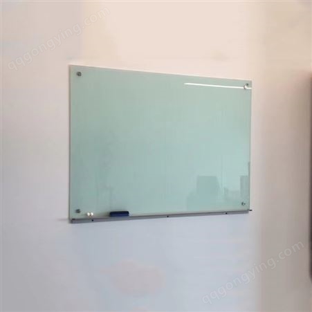 优雅乐 钢化烤漆玻璃白板 办公会议室墙面玻璃白板 活动白板