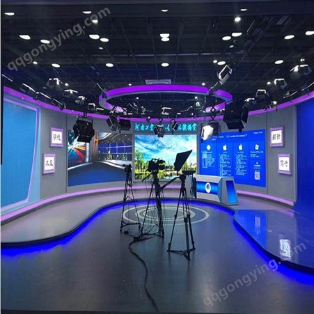 虚拟演播室设计工程 演播室灯光装修团队 耀诺 欢迎电联