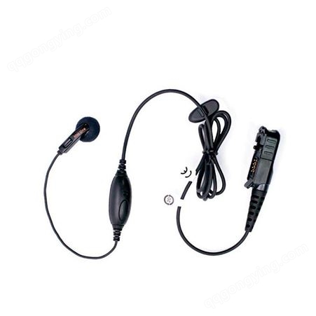 PMLN5733摩托罗拉MagOne耳塞式耳机 P66E86MTP3000系列对讲机配件