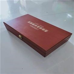 北京红酒木盒包装 茶叶木包装盒 国峰木盒加工厂家 亮光漆