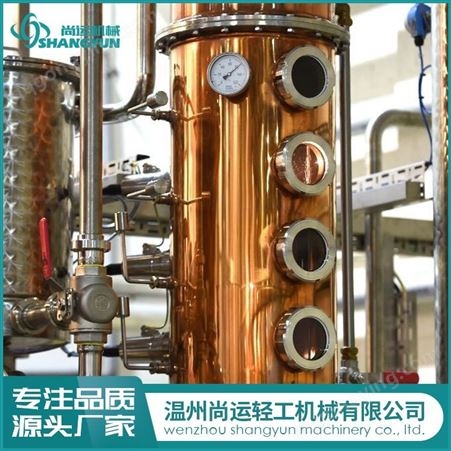 2000L伏特加蒸馏系统-大型伏特加酒生产线设备
