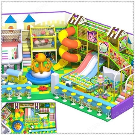游乐场淘气堡玩具 室内儿童亲子建设设施 游乐场蹦床乐园 淘气堡大型乐园玩具