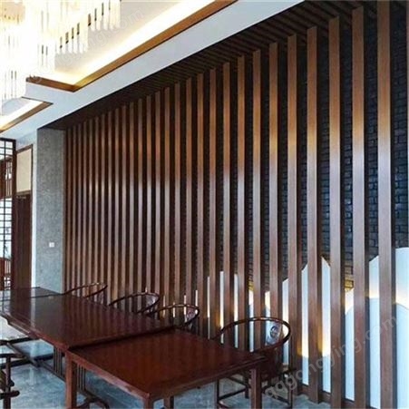 新余木纹铝方通室内吊顶装饰材料厂家木纹铝格栅