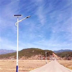新农村高杆灯 太阳能路灯 户外小区乡镇道路照明LED太阳能工程款建设路灯