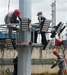 云南昆明25m高杆灯生产厂家 升降式中高灯供应商