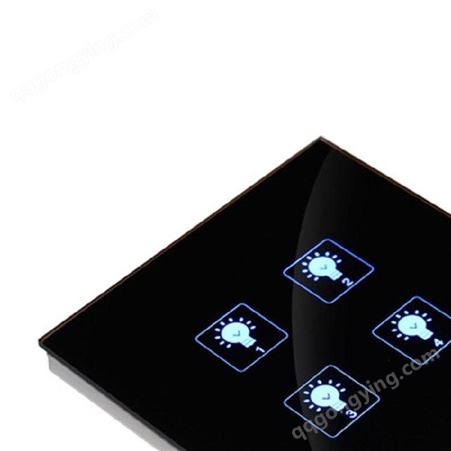 新威科技智能4键触摸开关照明控制面板 广州