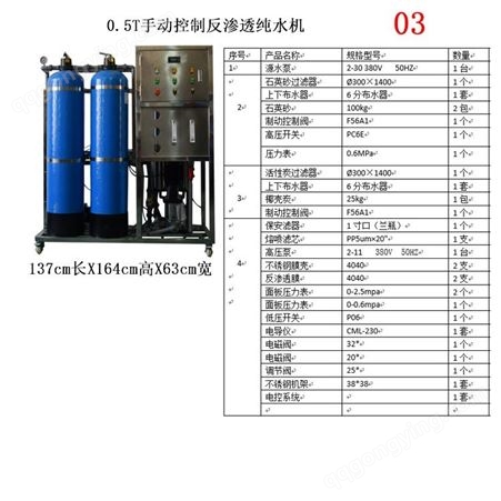 辛美0.5吨工业水处理设备RO反渗透大型商用净水机器0.5T纯水机过滤器