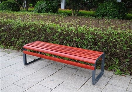 上海家具 公园椅铸铝户外长条椅户外等候椅休闲椅塑木户外公园JY-VY-024