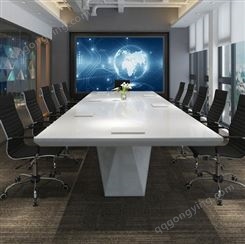 办公家具大型会议桌长桌 简约现公桌椅组合板式长方形培训桌JY-HJ-028