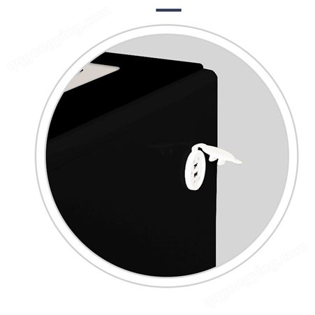 托克拉克保险箱多功能隐形智能床头柜保险柜黑色密码锁无线充电灯