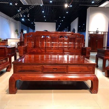 红木家具的工艺优点对家具的好处 刺猬紫檀沙发家具工厂