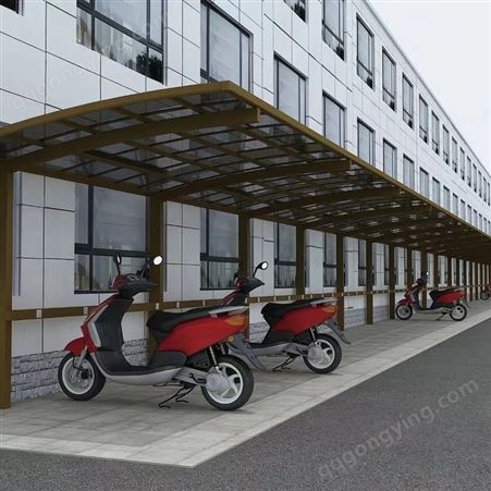 北京车棚安装 自行车棚设计 电车雨棚安装价格