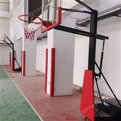 凹箱篮球架 移动升降儿童篮球架 鸿福 家用篮球架 生产厂家