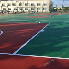 球场 室外篮球场地面材料 永兴 球场地板 批发定制